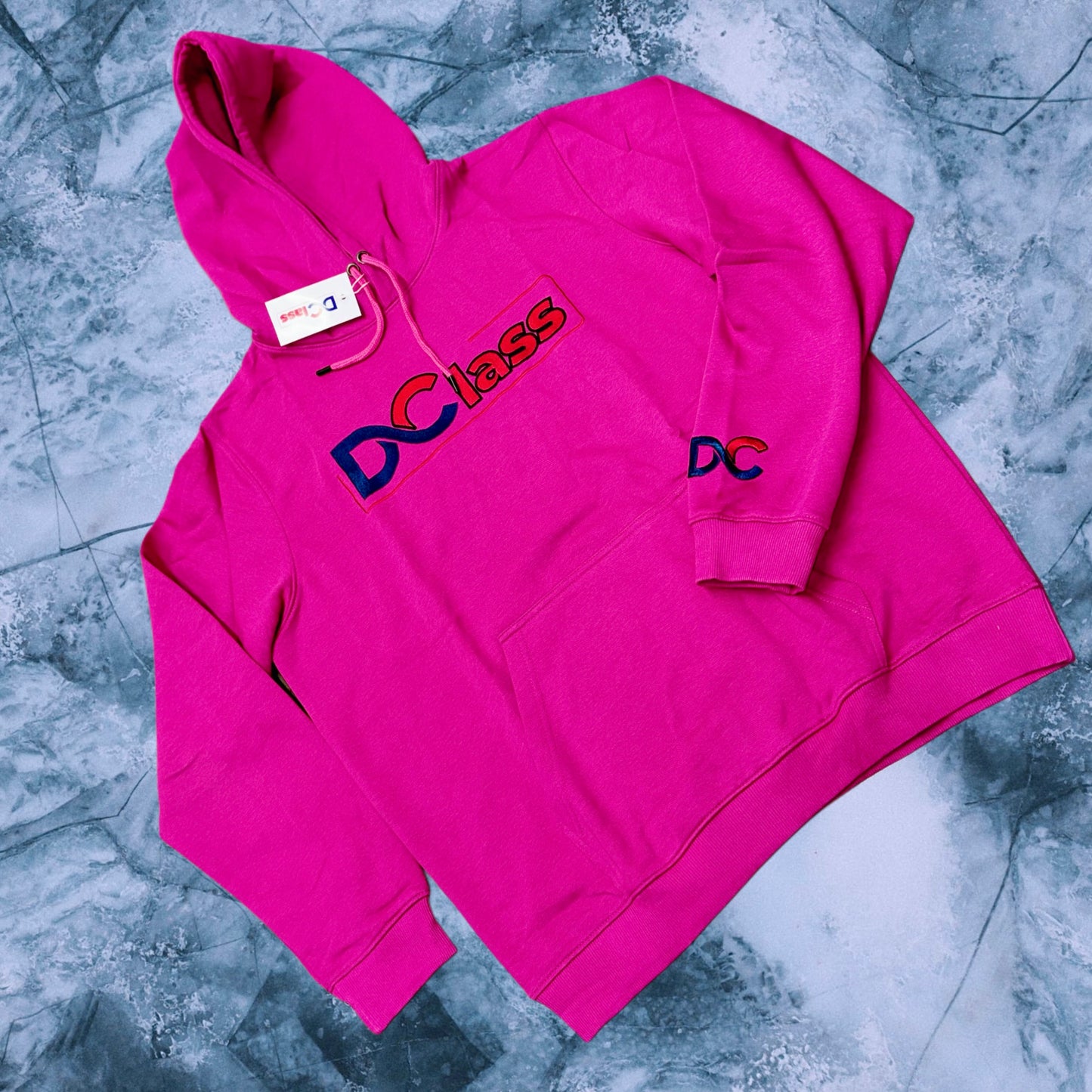 Pink Hoodie [D-Class] Embroidery