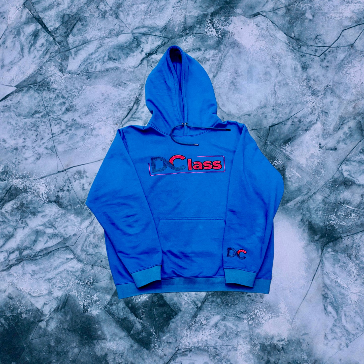 Bleu Hoodie [D-Class] Embroidery